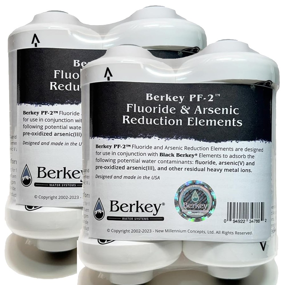 4PK Berkey PF-2 Fluoride Water Filters for Berkey Systems-New Sealed (USA STOCK)