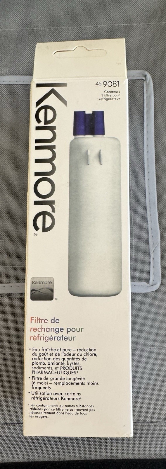 Kenmore 469081 Replacement Refrigerator Water Filter White – NIP