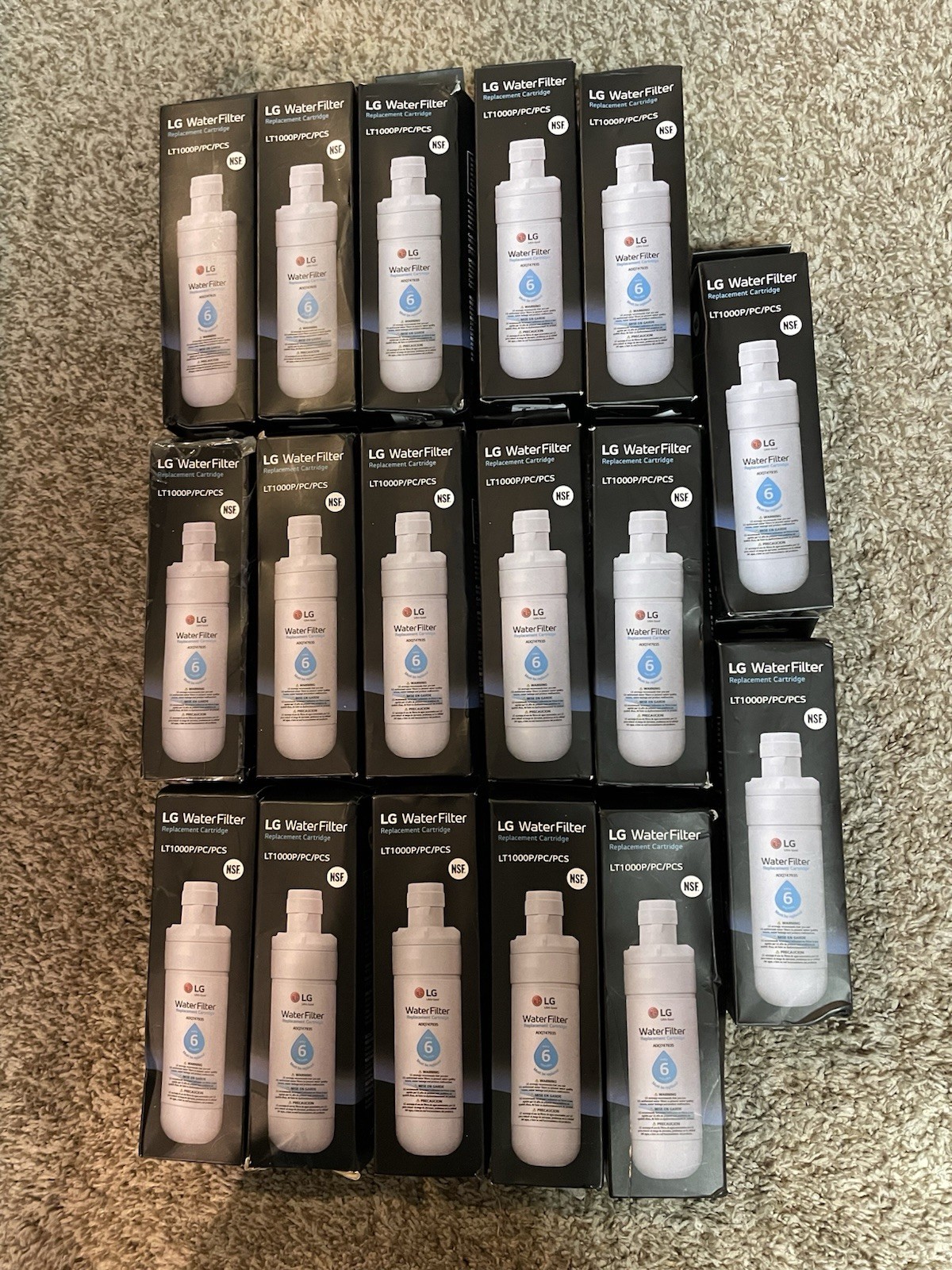17 LG Refrigerator Water Filter LT1000P/PC/PCS Replacement Cartridge – FREE SHIP