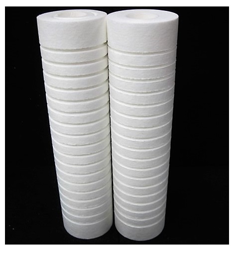 2-pk Whole House Sediment Water Filter 5 Micron 10 x 2.5 Inch (1NPF8) NEW (22D)