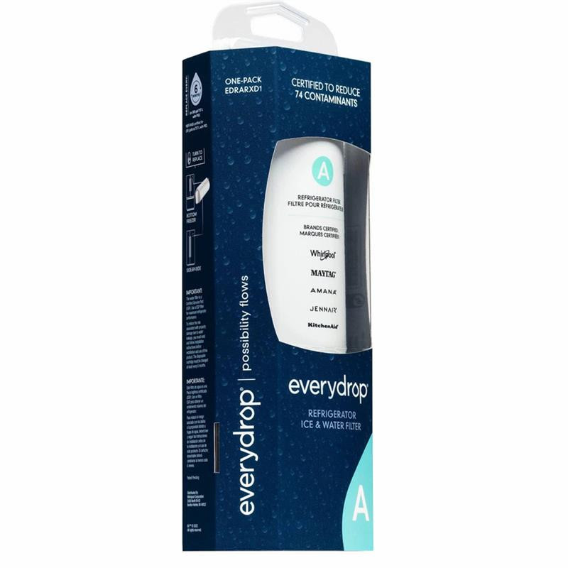 3 KADRARXD Refrigerator Filter A EDRARXD²1 Replacement Cartridge EDRARXD1B