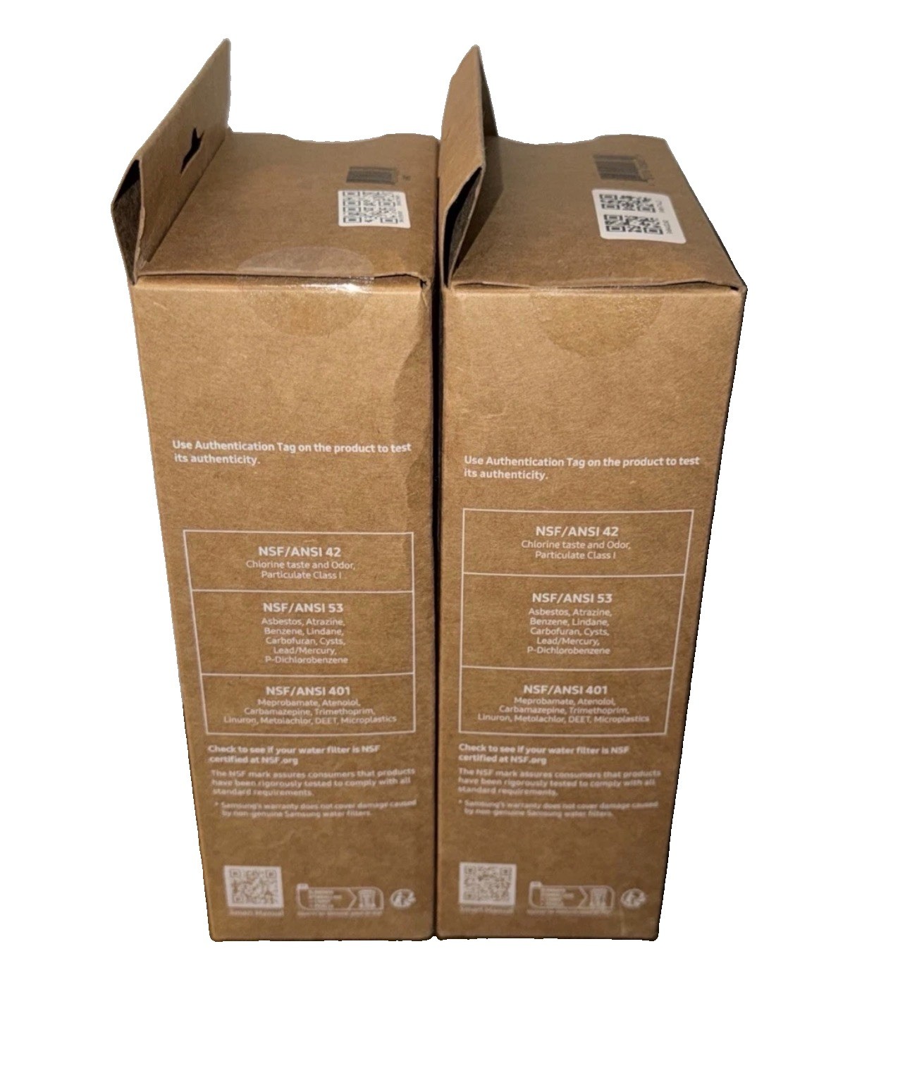 Samsung HAF-QIN/EXP Refrigerator – 4 Total – Water Filter Pack Genuine OEM