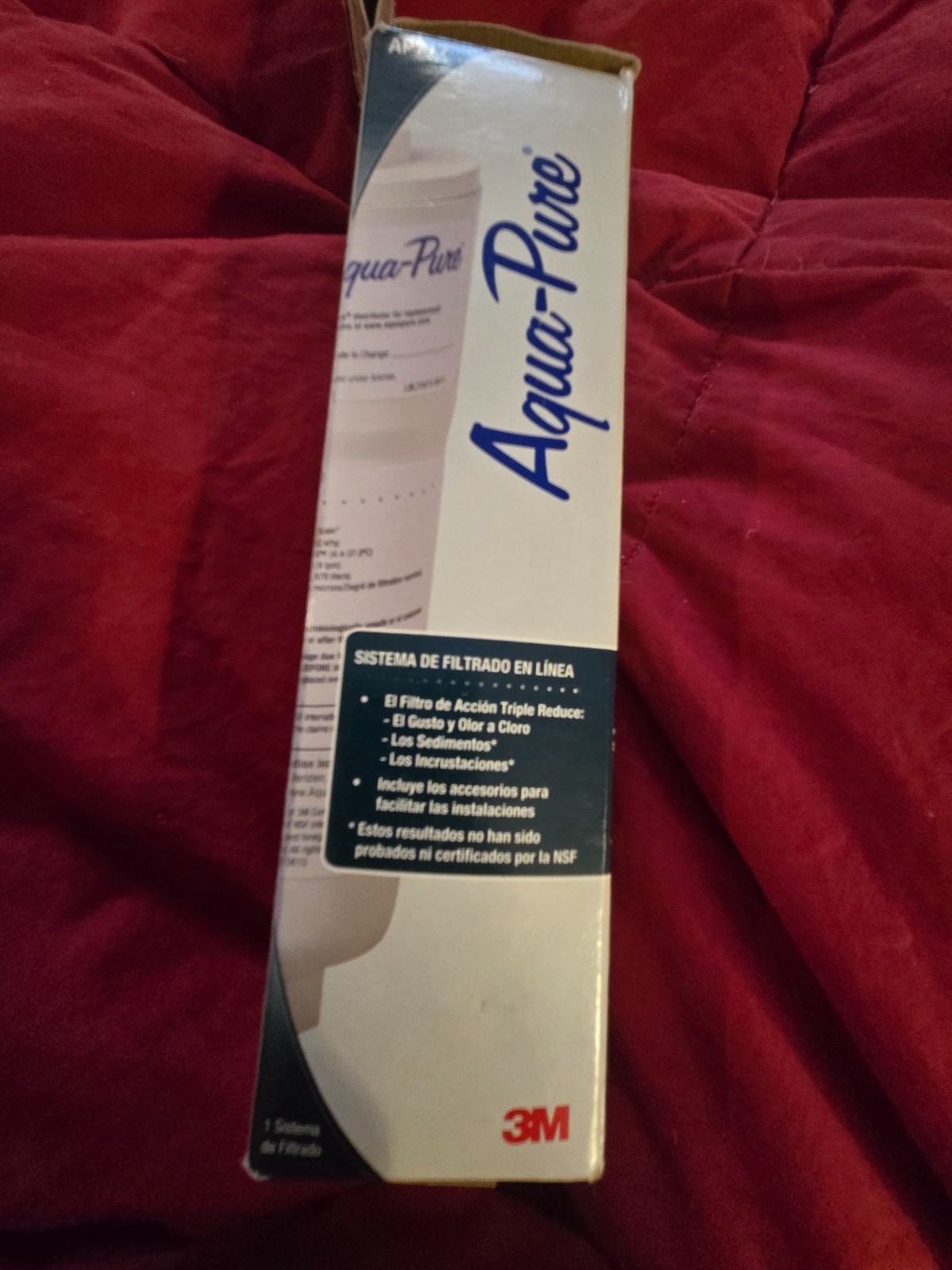 3M Aqua-Pure in-line filtration system, AP717 Triple Action Filter NEW