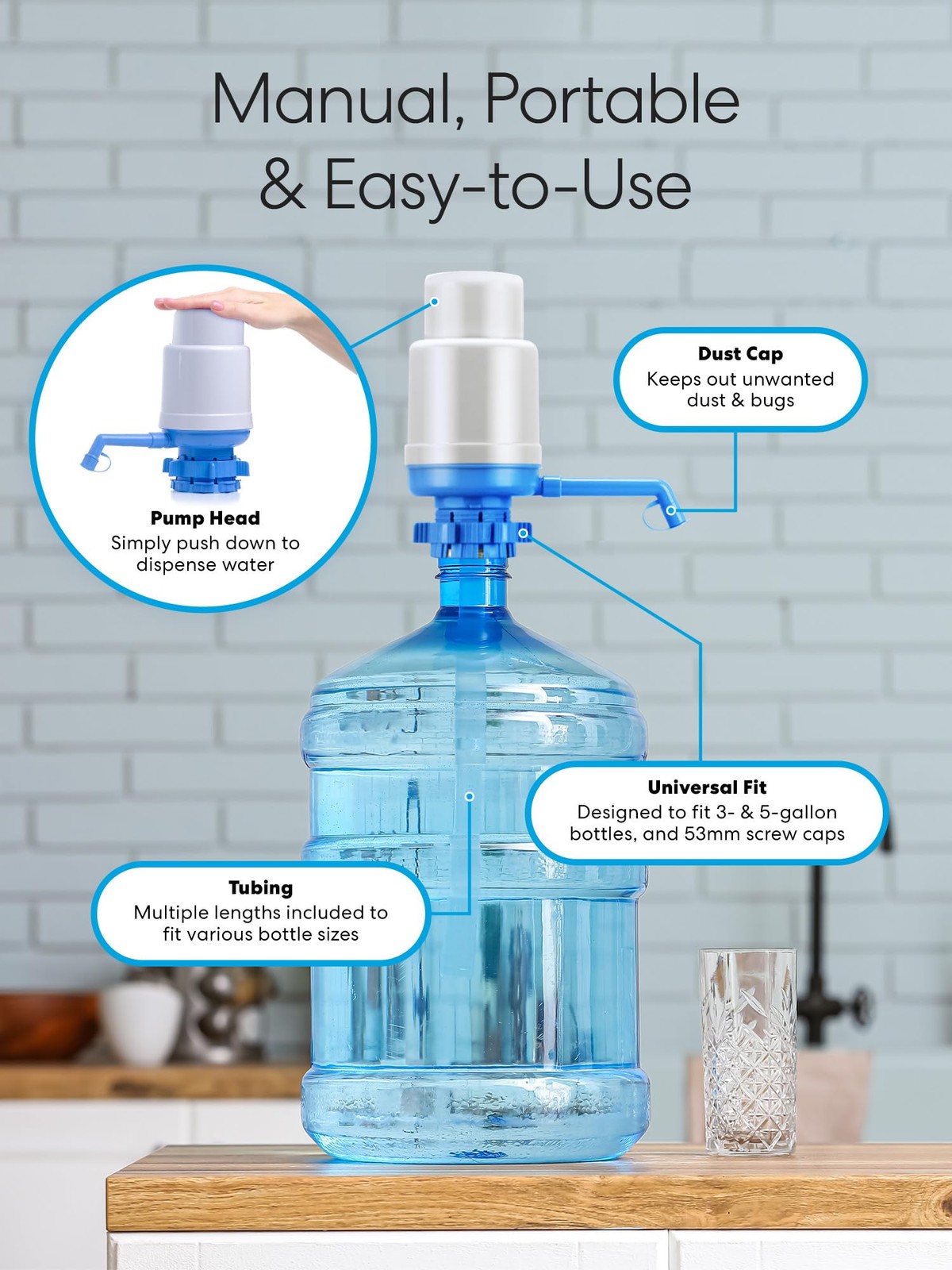 Universal Manual Drinking Water Pump