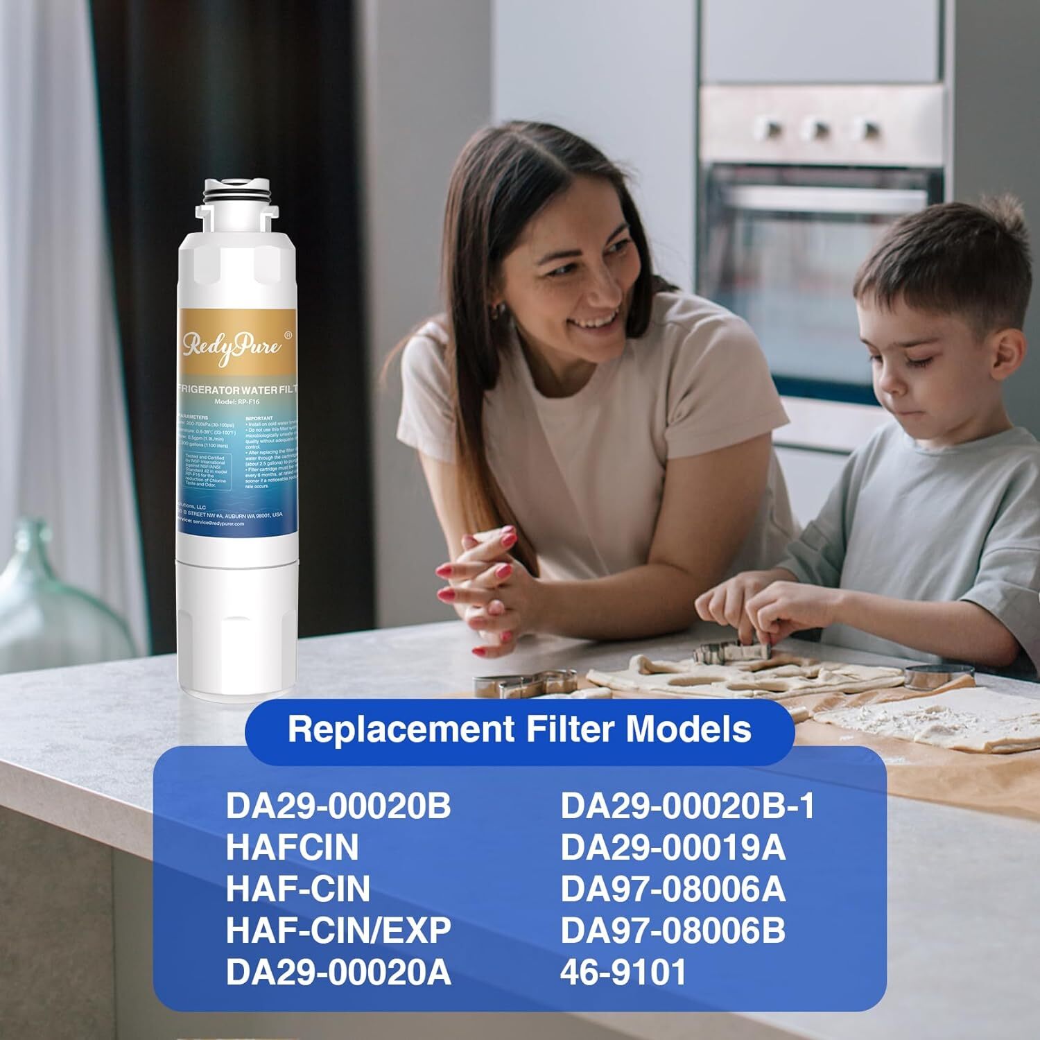 3 Pack Replacement For Samsung DA29-00020B HAF-CIN Refrigerator Water Filter
