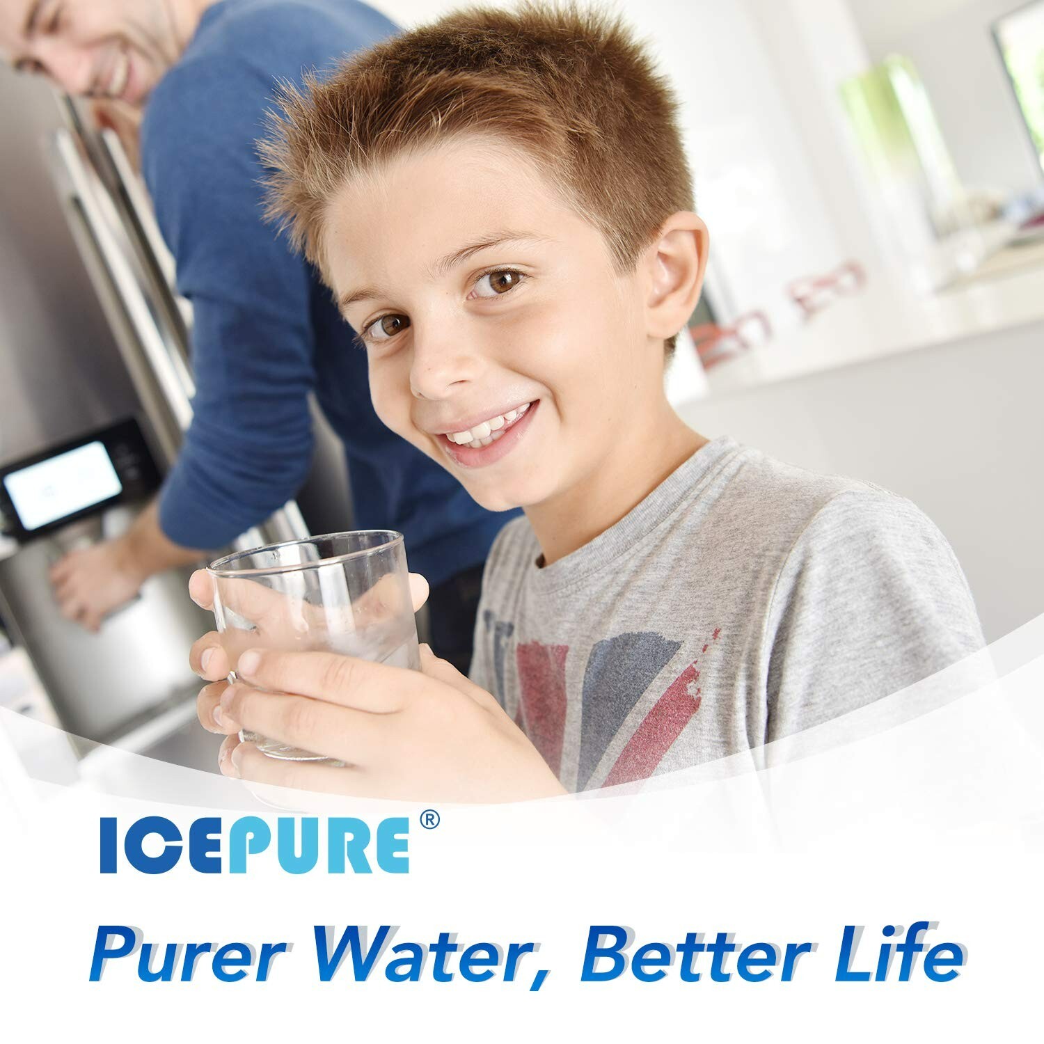 5 Pack Fit For LG LSXS26366S LG LT800P ADQ73613401 Fridge Water Filter Icepure