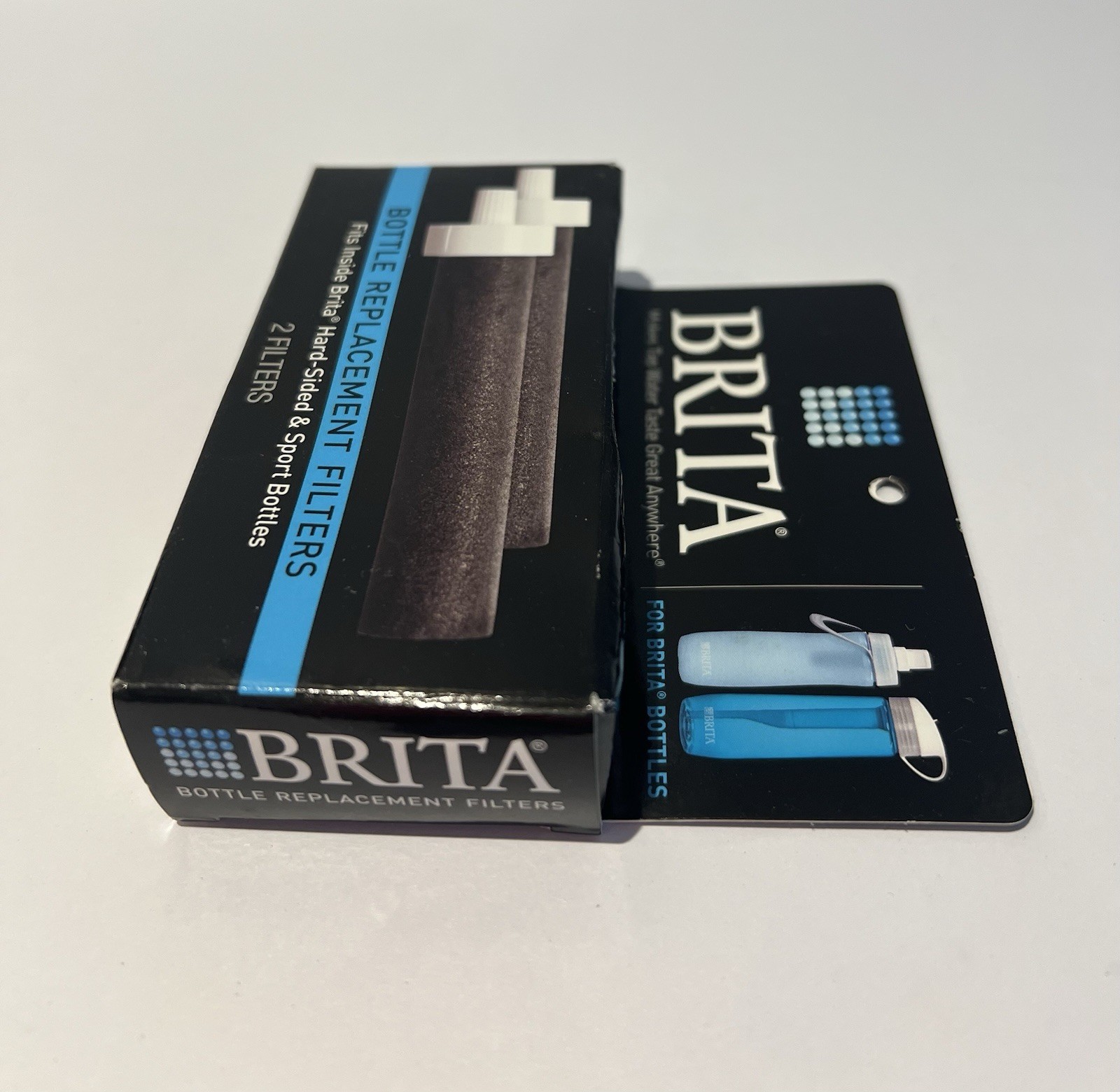 4 Packs Of 💙 2 Brita Bottle Replacement Filters Fits Hard Sided & Sport Bottle