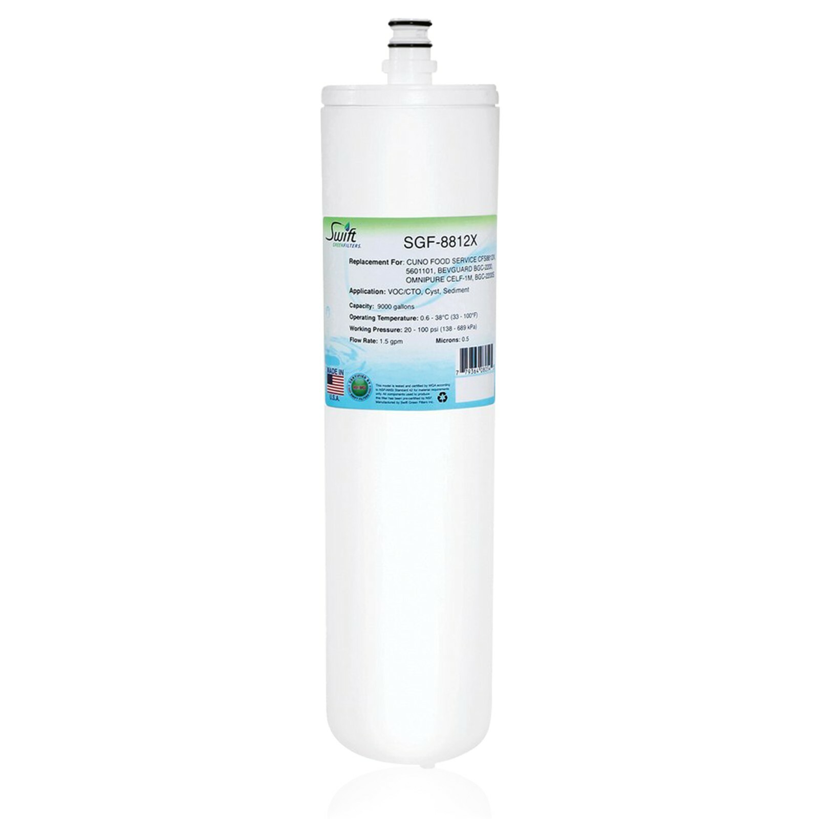 Swift Green Filters SGF-8812X Replacement for 3M CFS8812X Water Filter