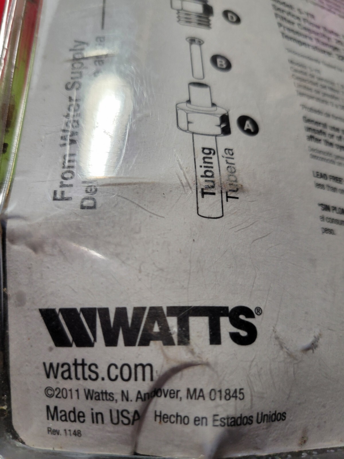 Watts IL-20K 20,000 Gallon In-Line Water Filter New Damage Package!