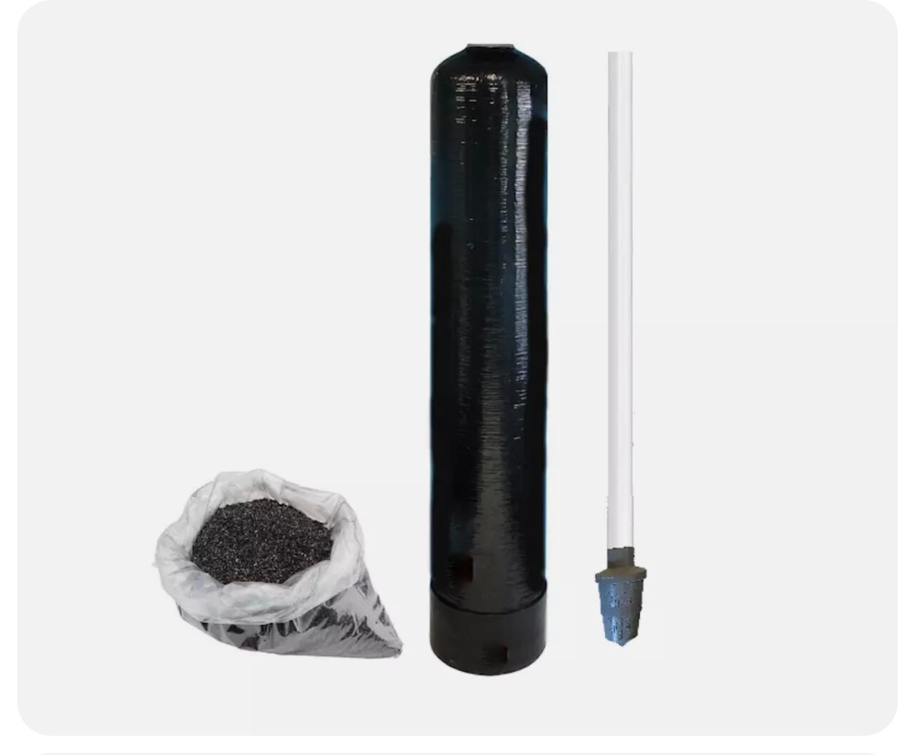 Whole House Carbon Water Filtration System1″ In/Out Head | 2.0 Cu Ft 12×52 TANK
