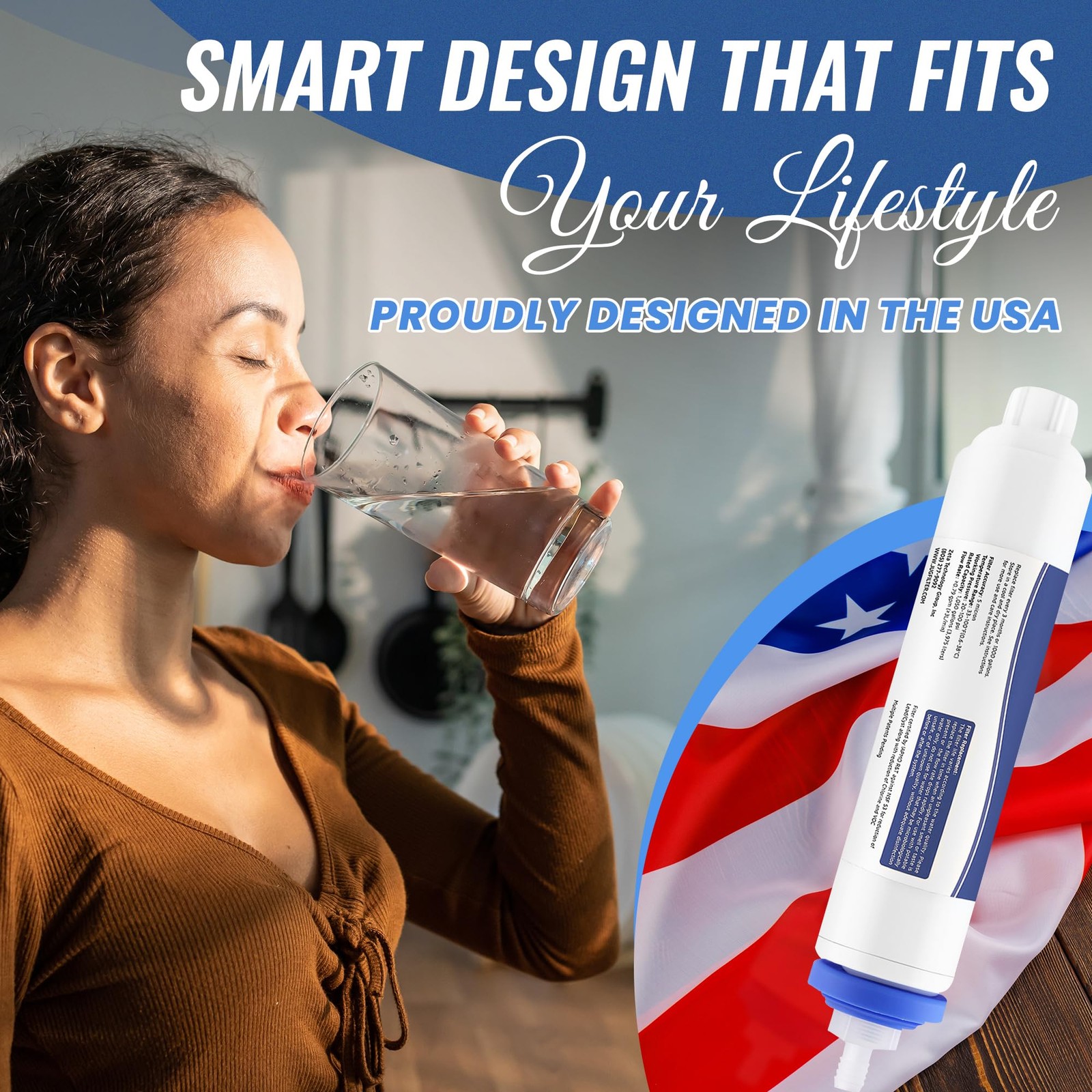 EZ Jug Water Filtration System – Certified by IAPMO R&T to NSF 53 Standards |…