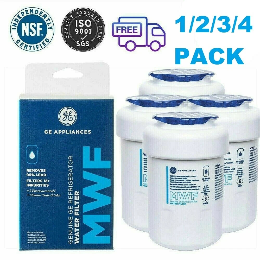 1 Pack GE MWF New GenuineSealed GWF 46-9991 MWFP Smartwater Fridge Water Filter