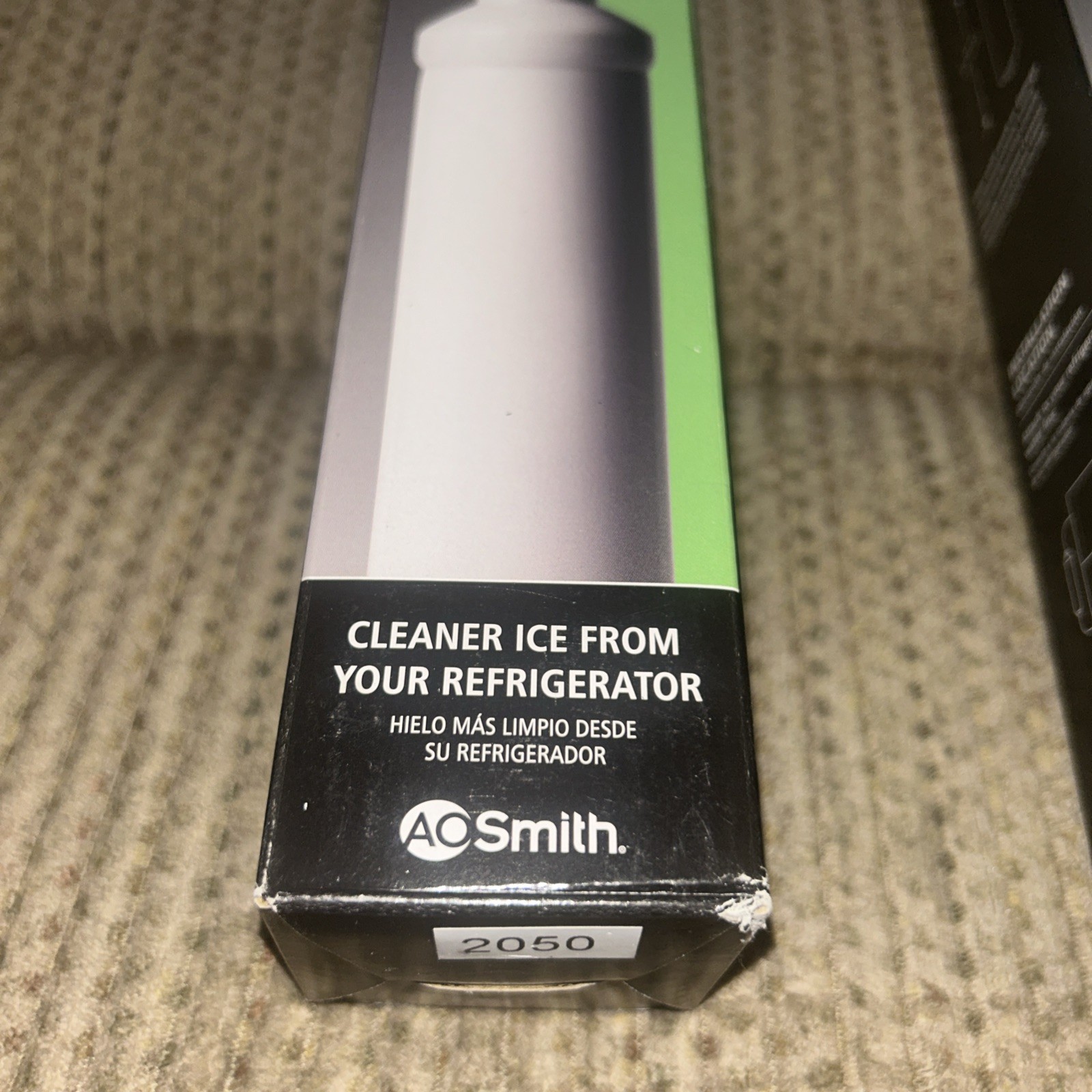 2 AO Smith Inline Ice Maker Filter Push-In Fitting 2” X 10” AO-IM