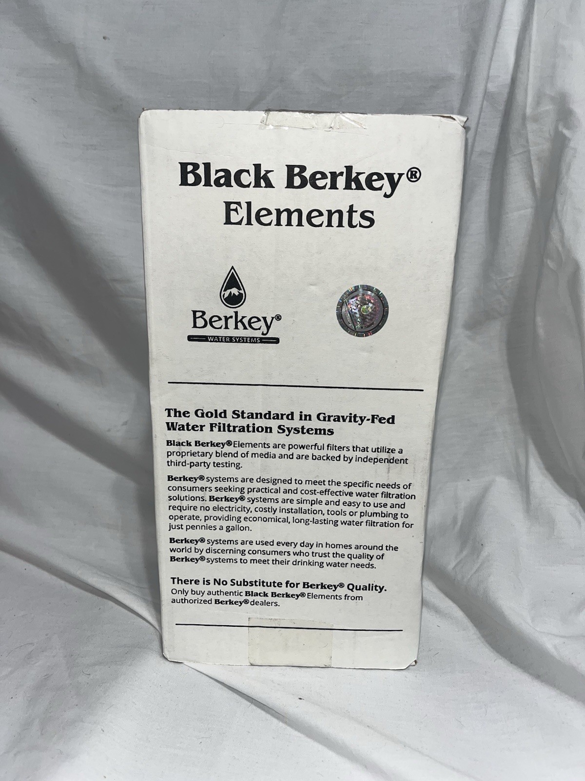 2 NEW – Genuine Black Berkey Purification Elements BB9 Water Filter 9” NMC