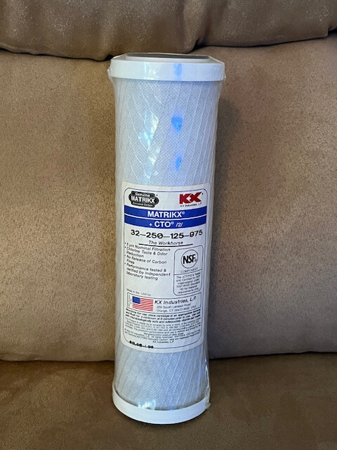 Matrikx + CTO/2 32-250-125-975 Undersink Carbon Water Filter