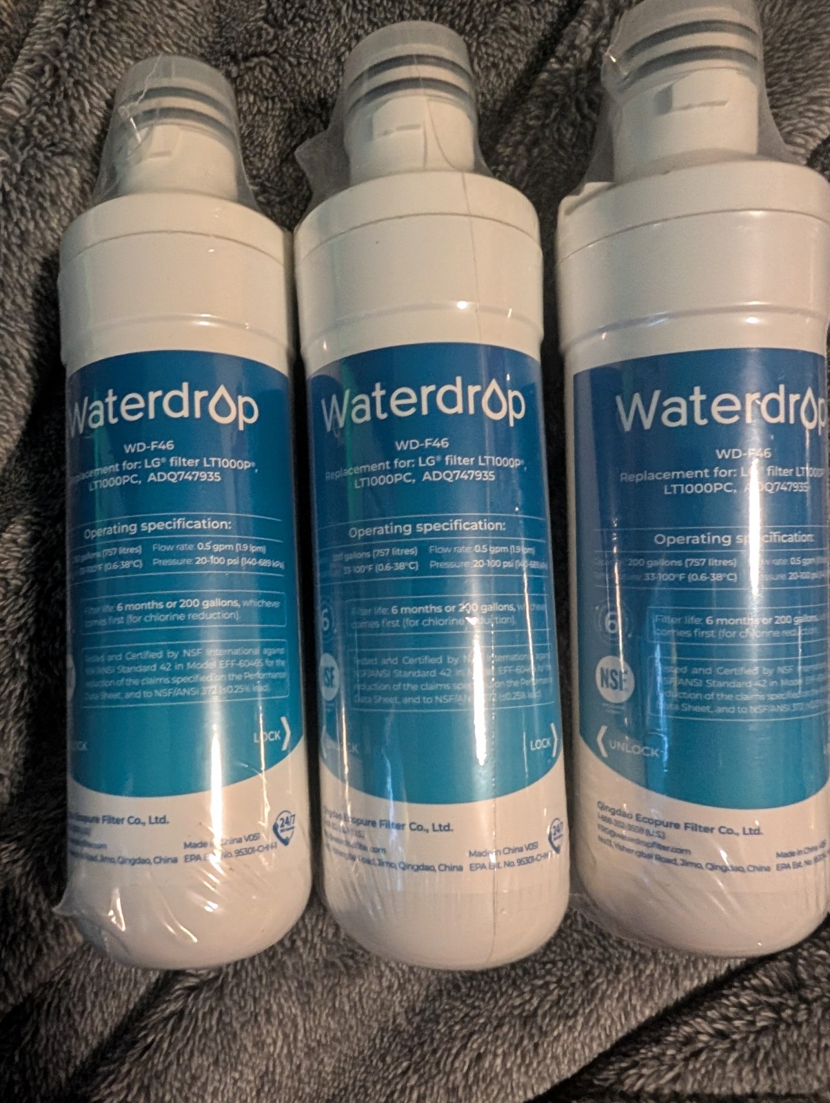 Sealed – Waterdrop WD-F46 Water Filter – Save Money Here – Buy For Less $$$