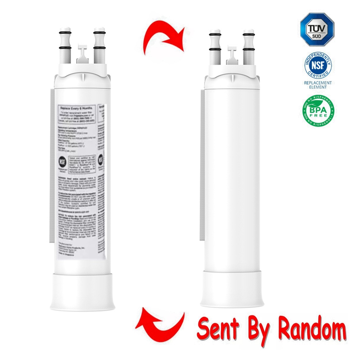 1/2/3/4 For Frigidaire FPPWFU01 PWF-1 Refrige PurePour Water &Ice Filter new us