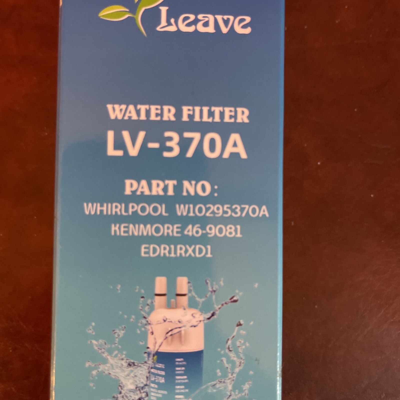 Leave Water Filter 1 LV-370A For Kenmore 46-9081 NEW Sealed FREE SHIP