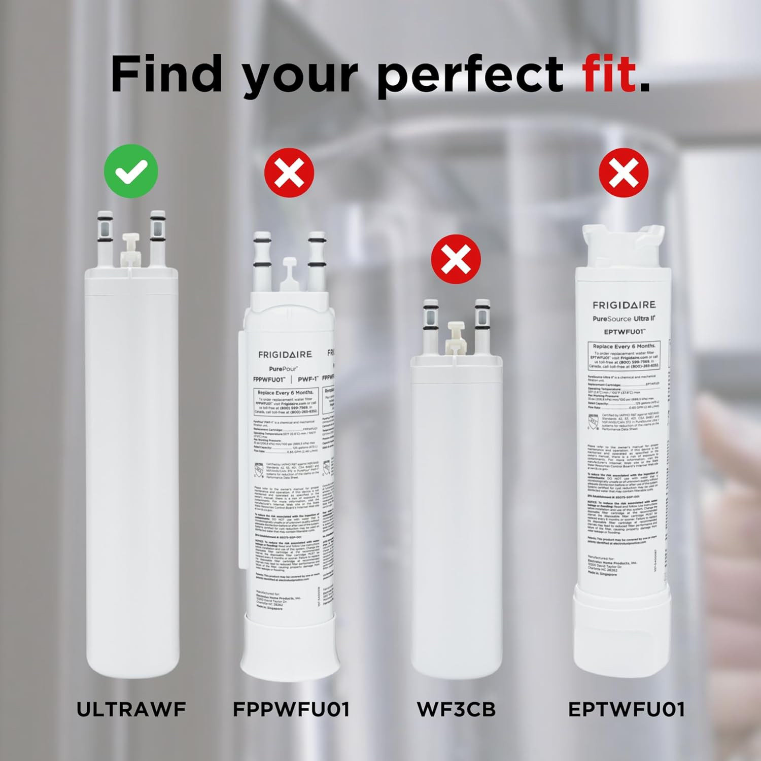 ULTRAWF Pure Source Ultra Water Filter Original White 1 Count