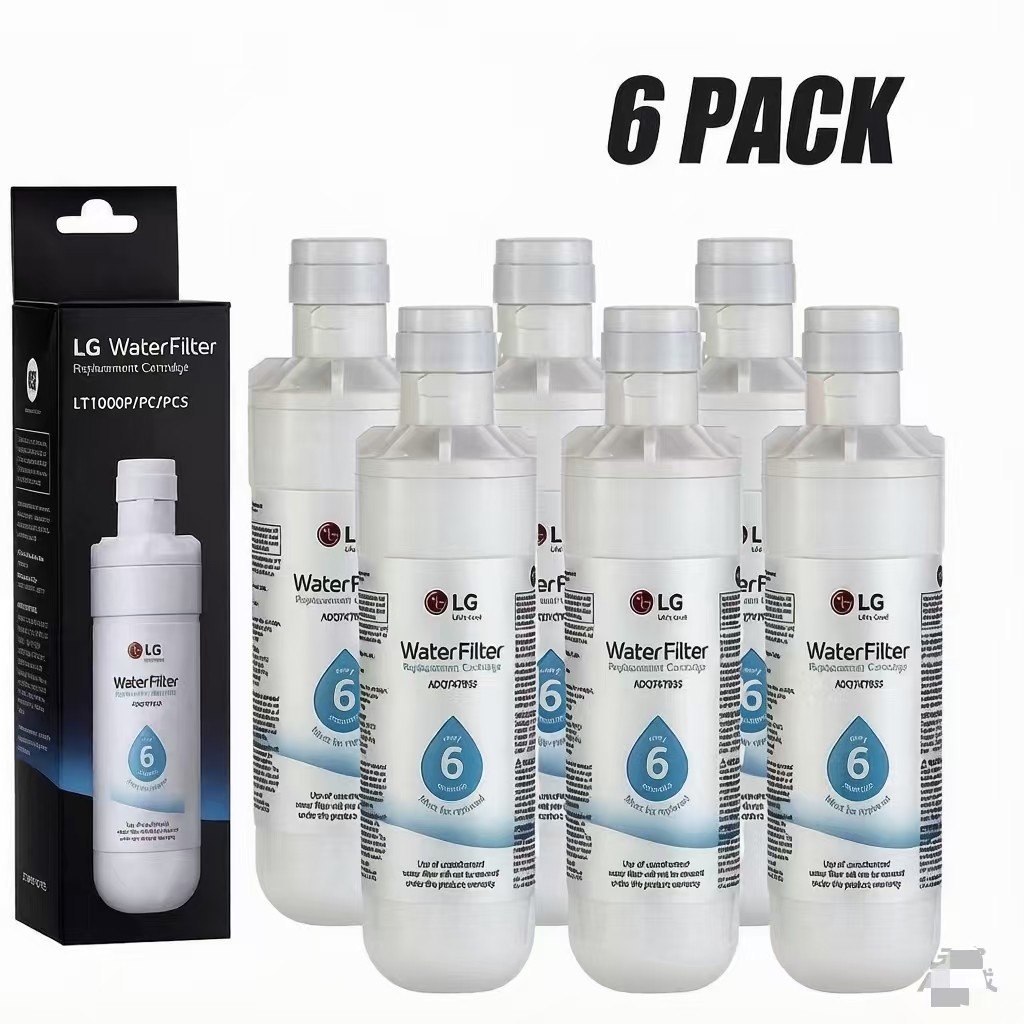 For LT1000P 6Month / 200Gal Capacity Replacement Refrigerator Water Filter 6PACK