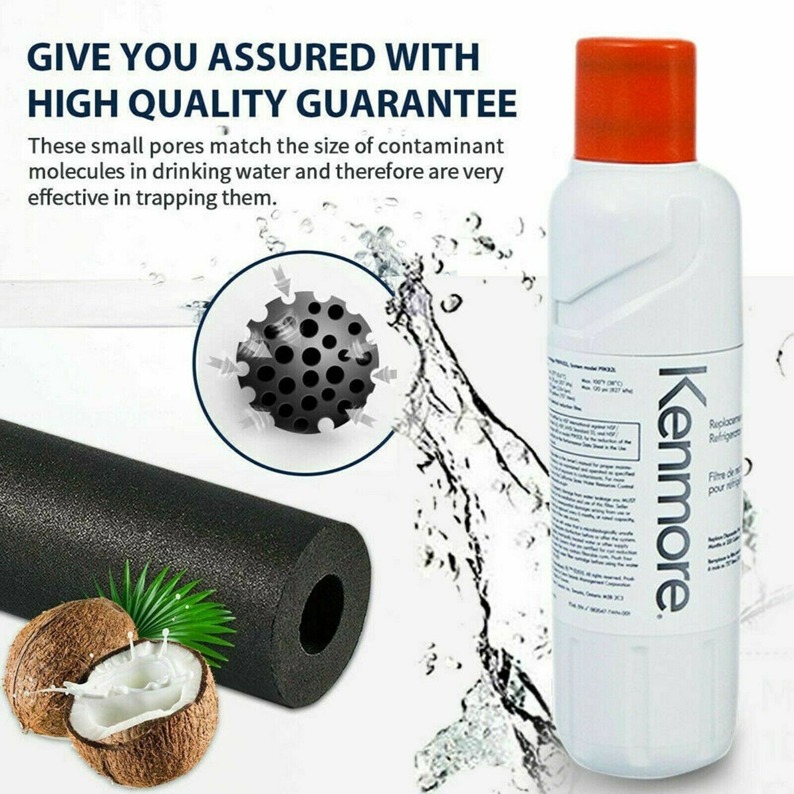 2Pcs Kenmore 9082 Replacement Refrigerator Water Filter for 469082 9903-US STOCK