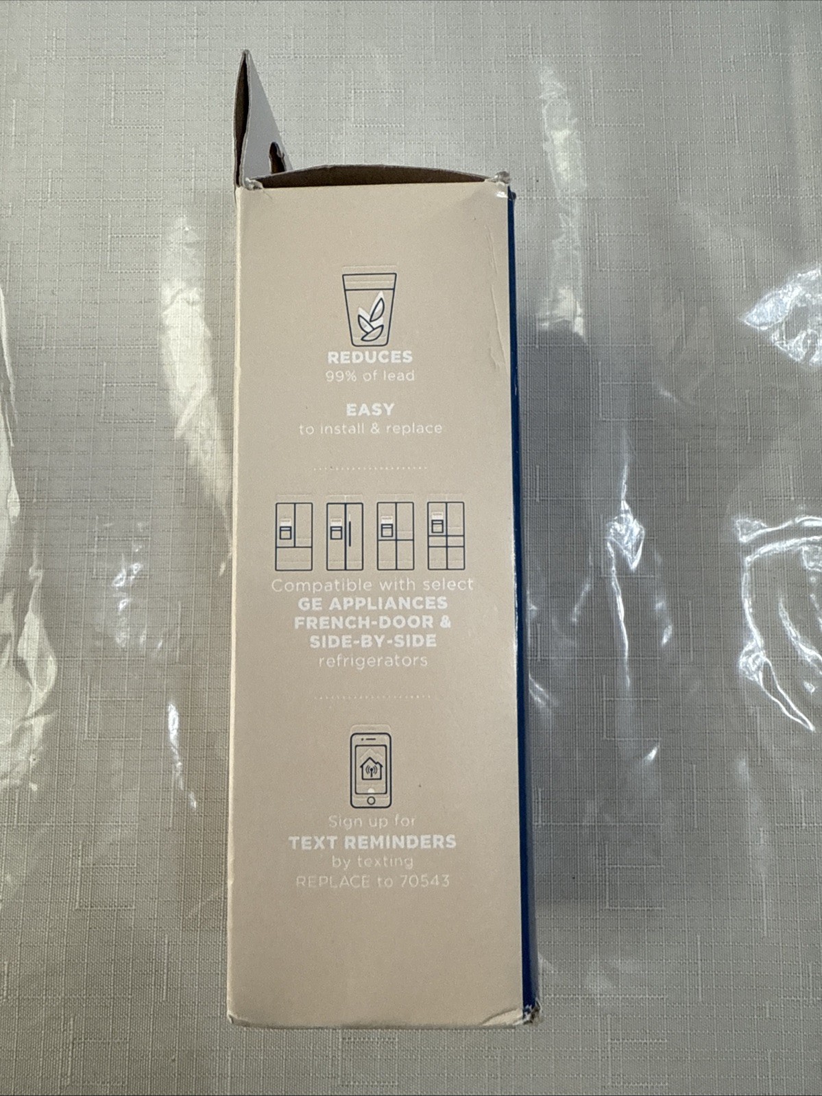 Genuine GE XWFE Refrigerator Water Filter – White OEM original No Chip