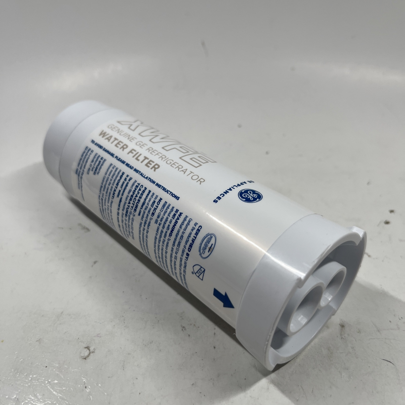 Genuine GE XWFE Refrigerator Water Filter – White OEM original No Chip (No Seal)