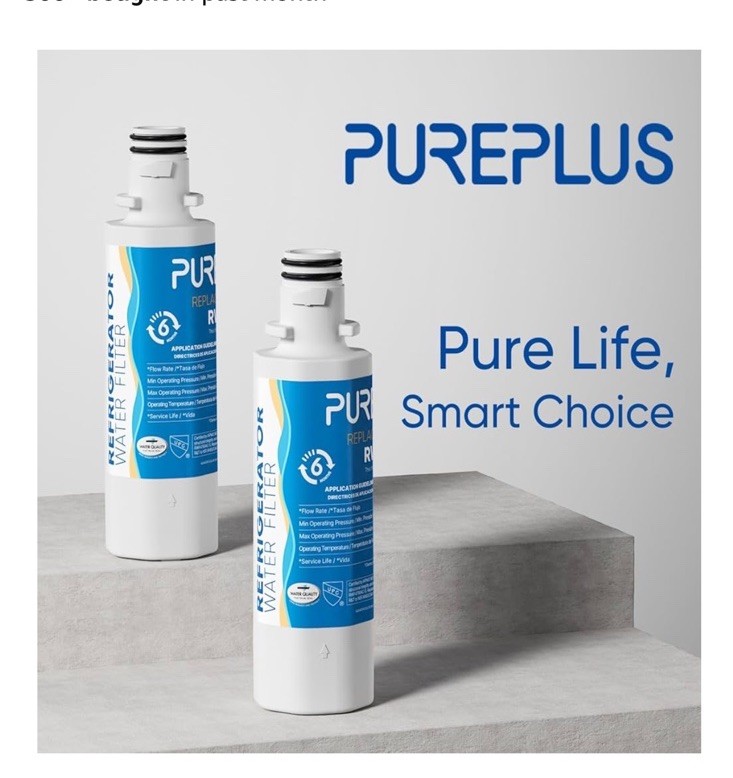 PUREPLUS RWF4700AC Replacement for LG – 2 Pack w/ Reset Tool