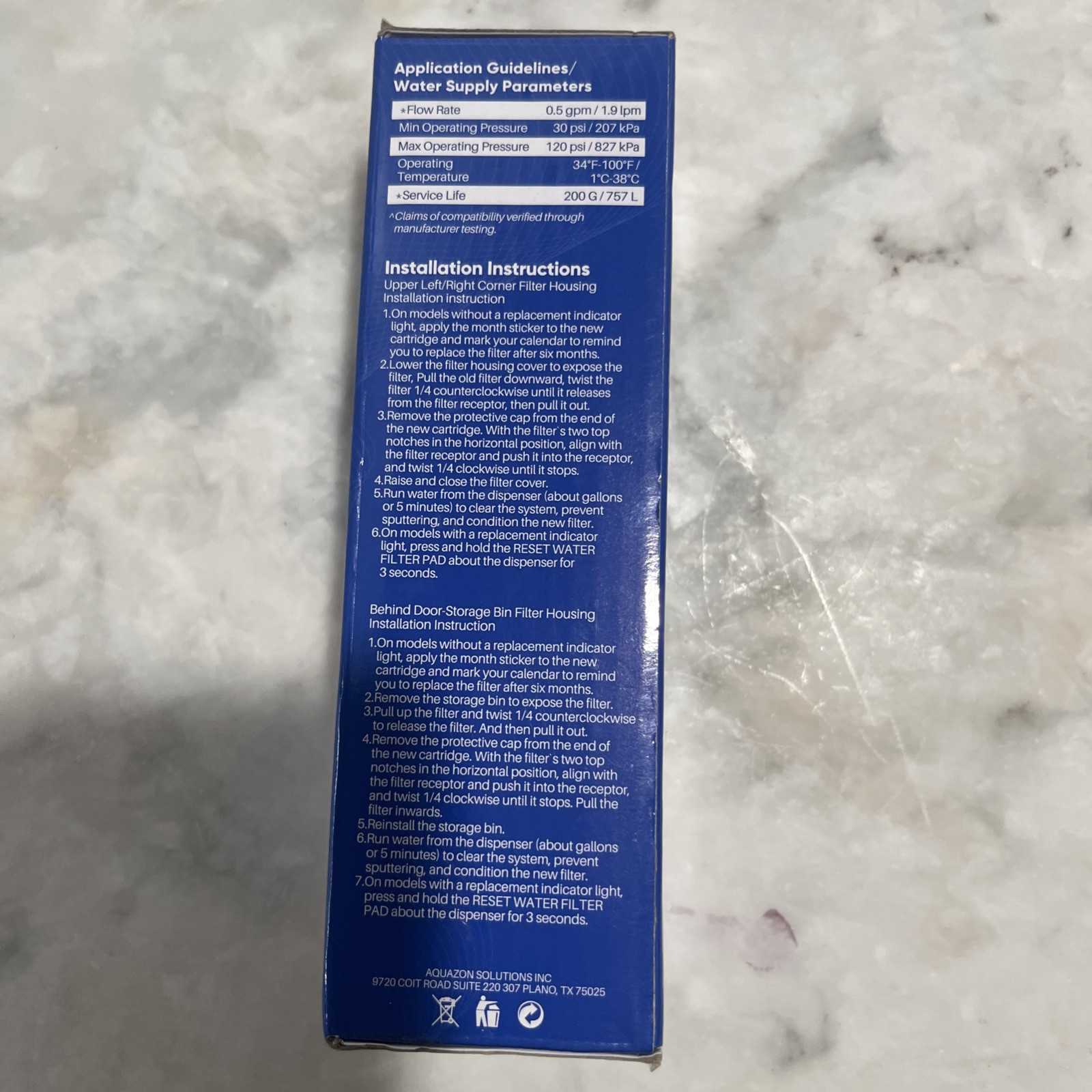Pureplus RWF4700AC Replacement Water Filter