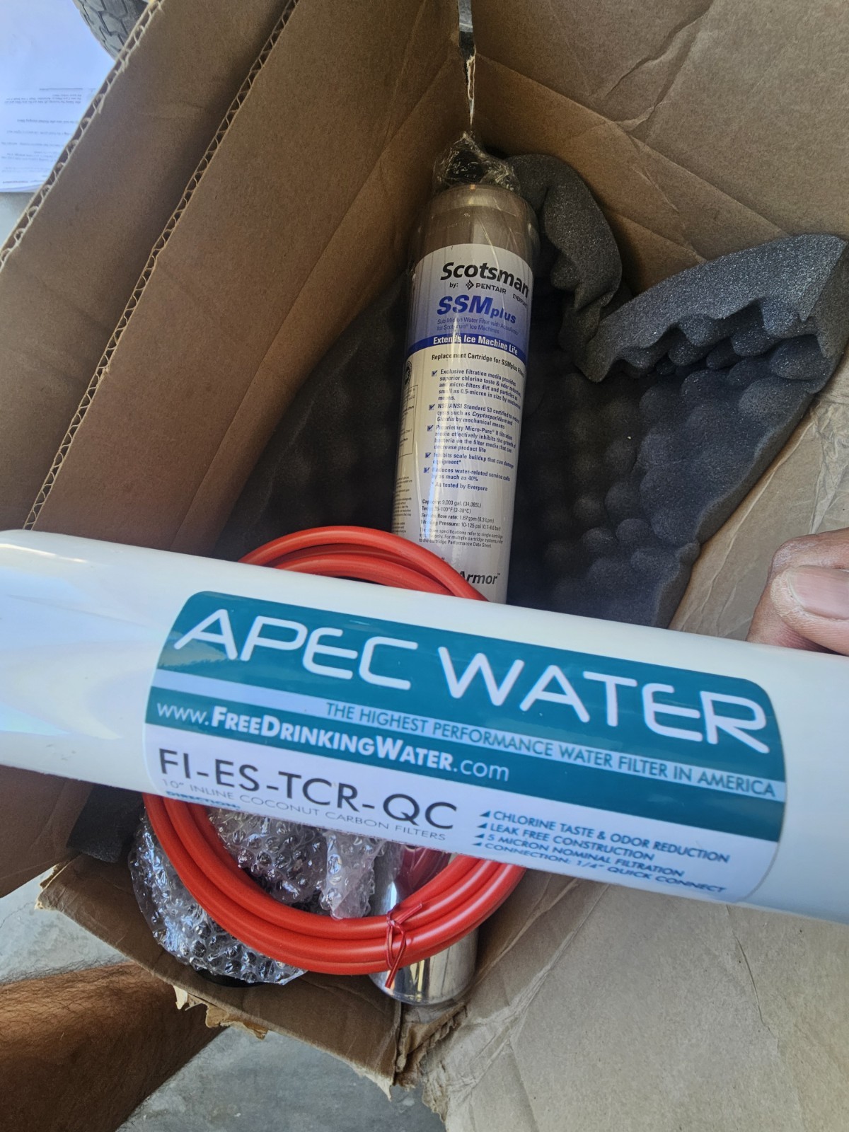 Ice Machine Water Filtration System