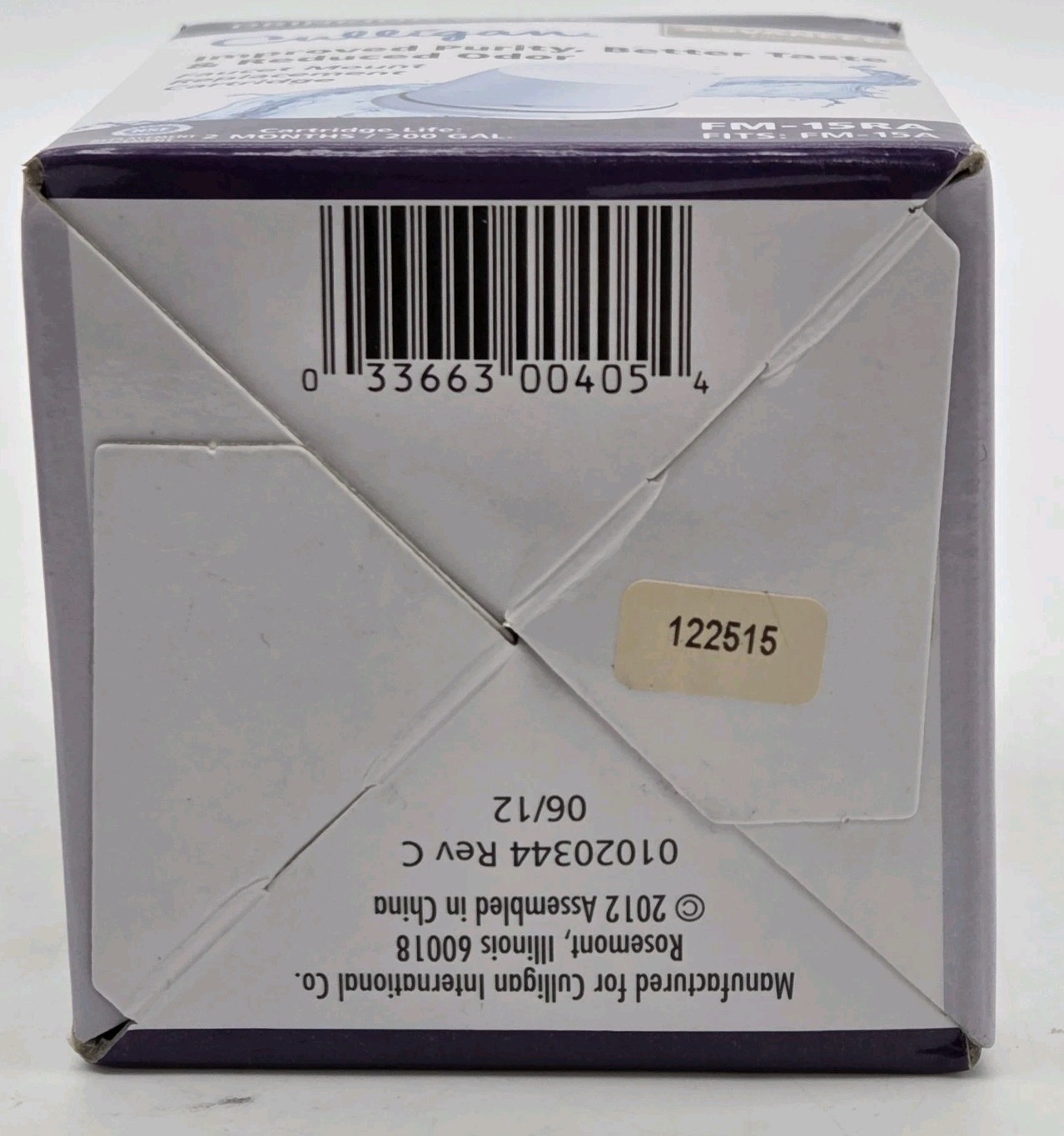 Culligan FM-15RA Replacement Water Filter Cartridge Advanced Filtration 200 Gal.