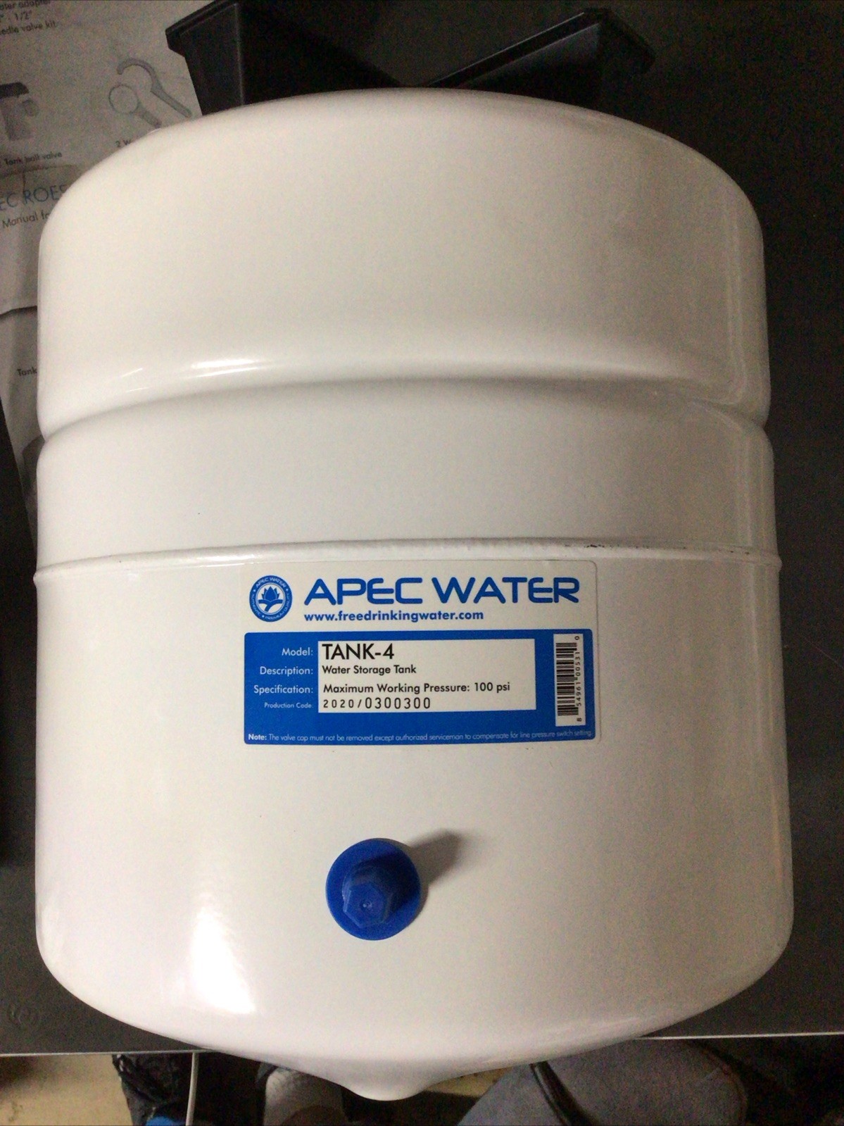 Apec Roes PH-75 Replacement Water Storage Tank, TANK-4