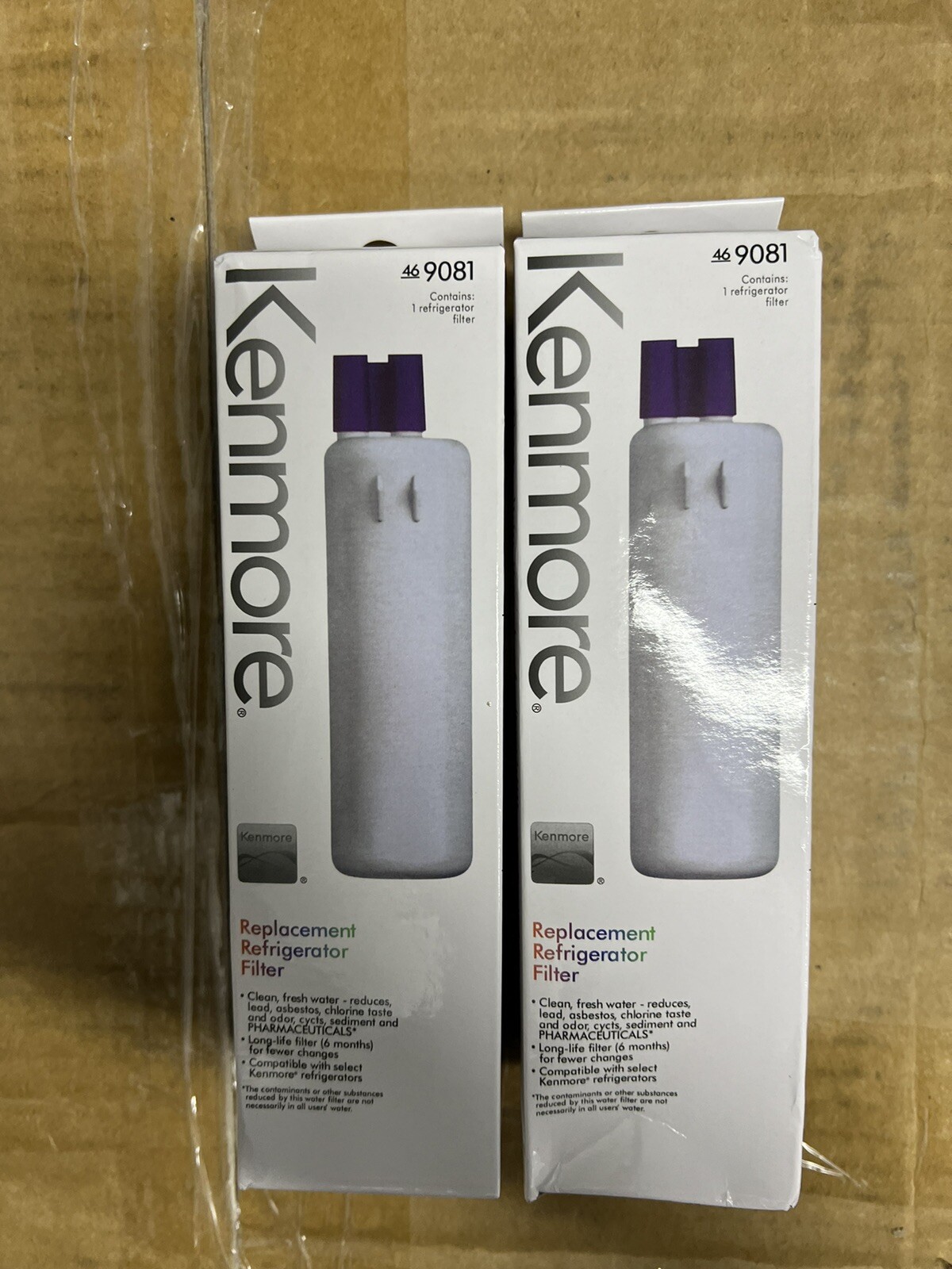 2 Pack 9081 Kenmore 469081 46-9930 Refrigerator &Water Filter Sealed US Stock