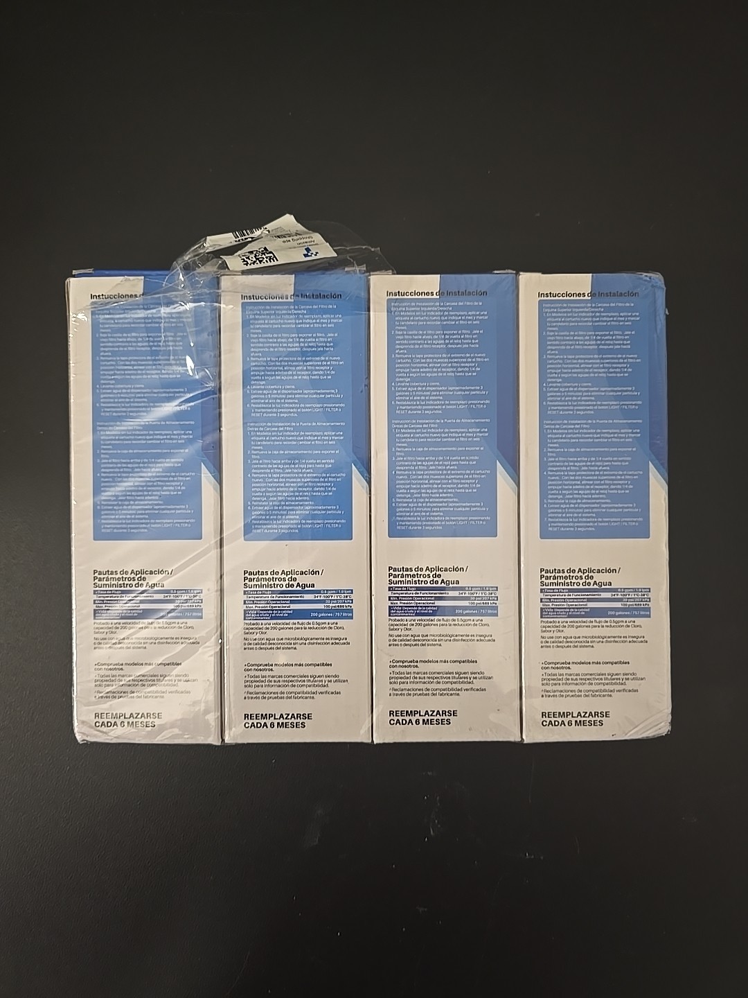 4pack ICEPURE RWF4700AC Replacement for LG LT1000P MDJ64844601 ADQ74793501