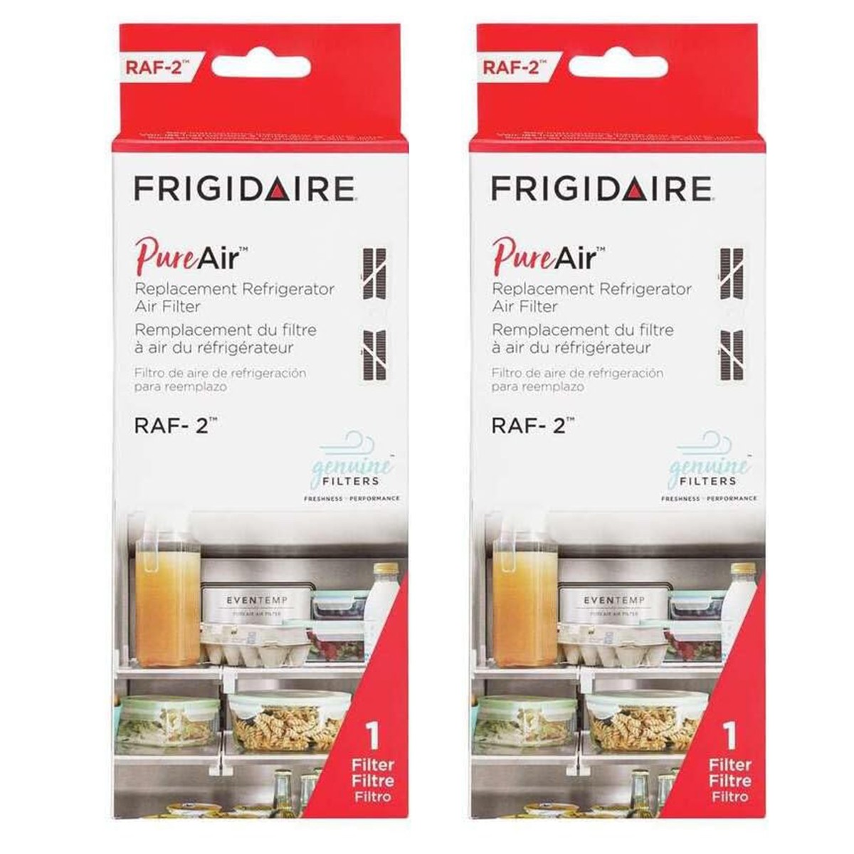 2 Pack FRGPAAF2 Pureair AF-2 Air Filter Compatible with Frigidaire FRGPAAF2 PAI
