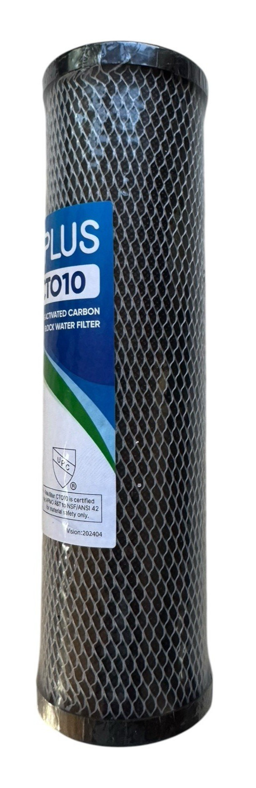 PurePlus CTO10 10″ x 2.5″ Sintering Activated Carbon Block Water Filter
