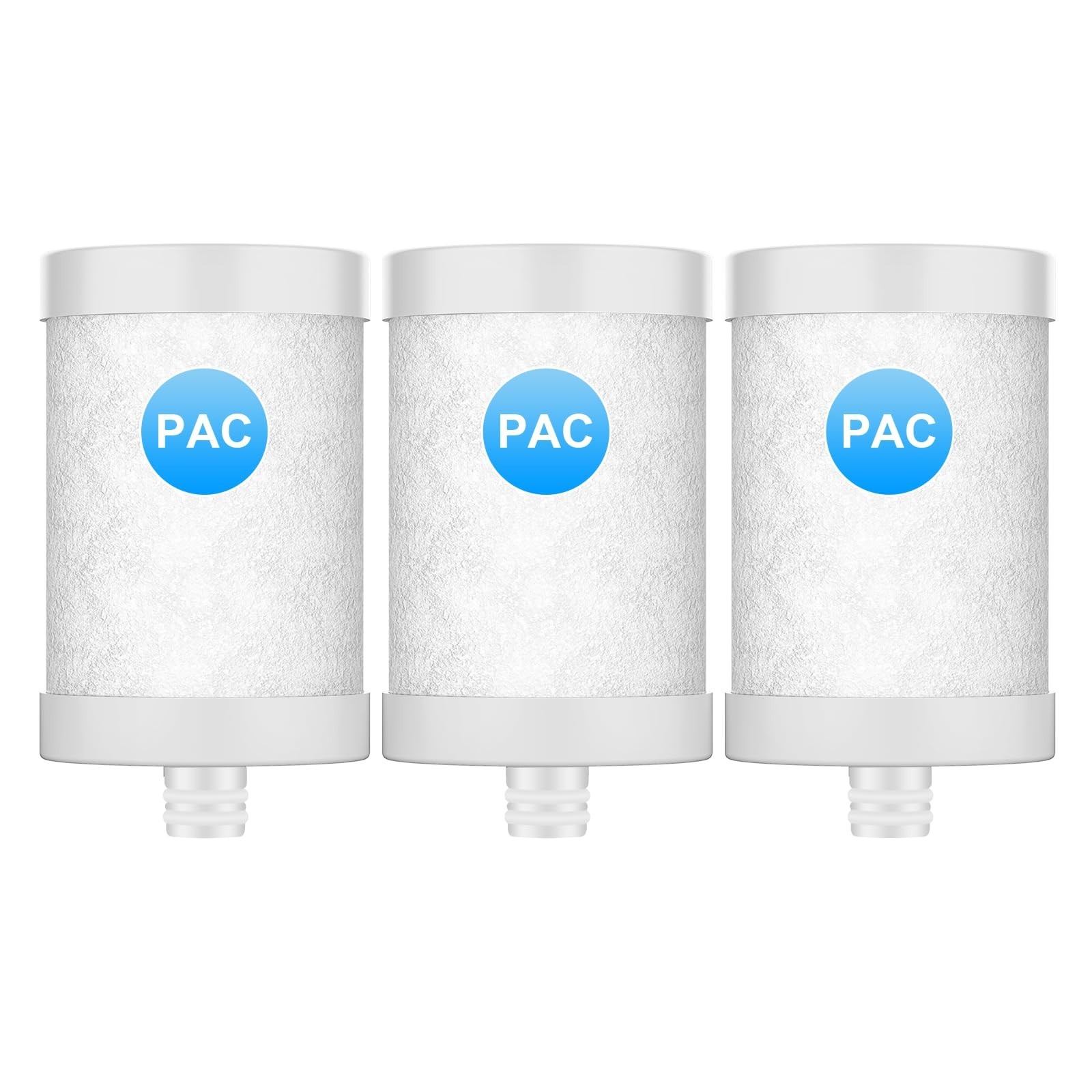 Replacement Faucet Filter Cartridge, 3 Pack, Carbon Fiber, Compatible with WS-FM