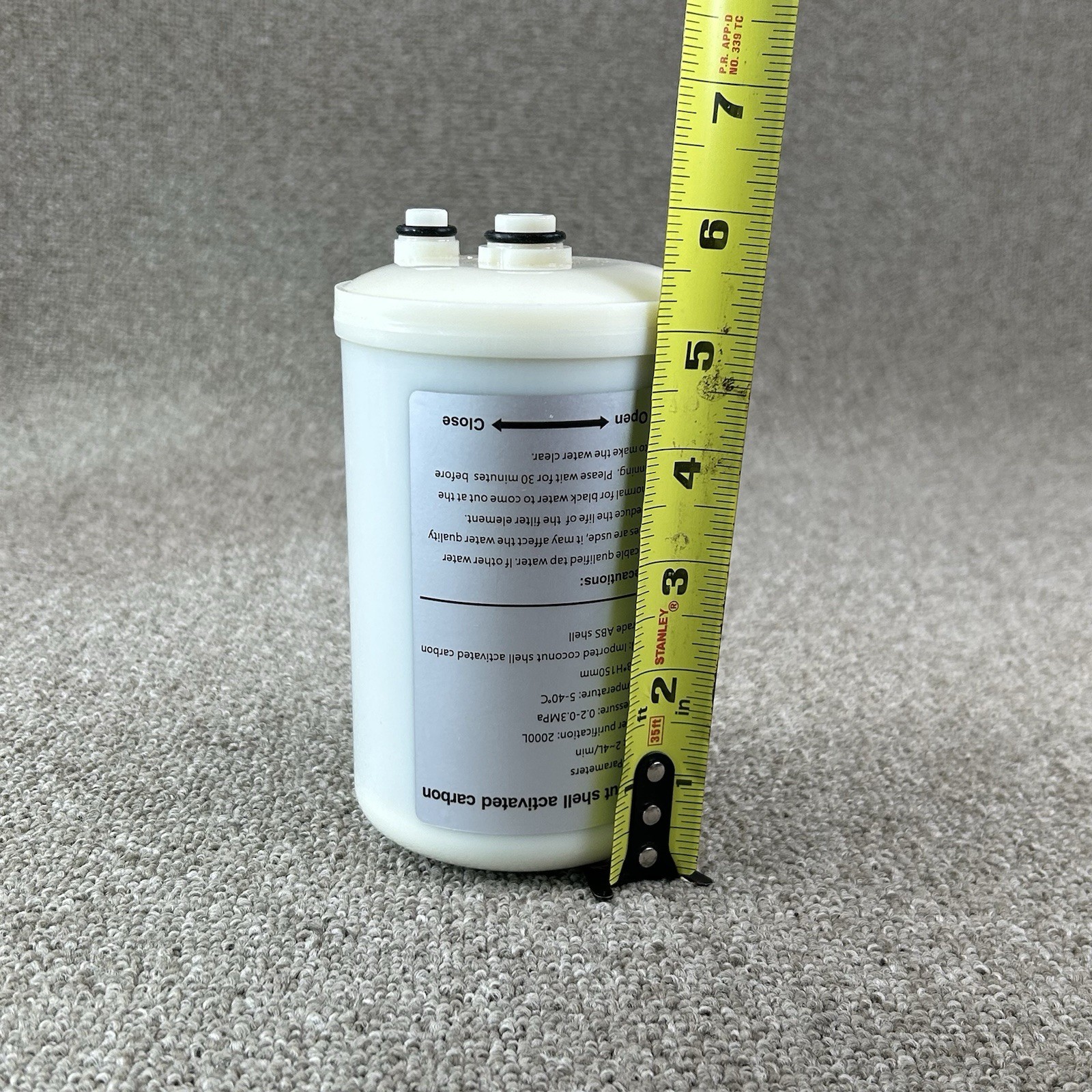 Replacement Water Ionizer Filter No Box Coconut Shell Activated Carbon Leveluk