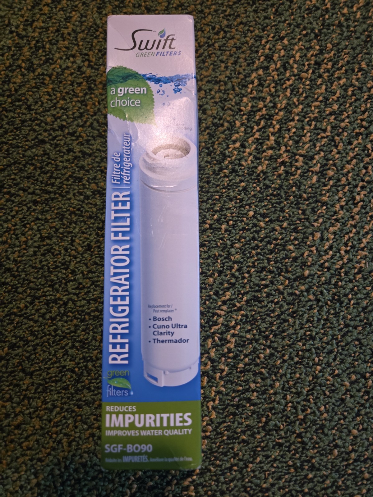 Swift Green Filter SGF-BO90 Replacement Fridge Water Filter Bosch Thermador Cuno