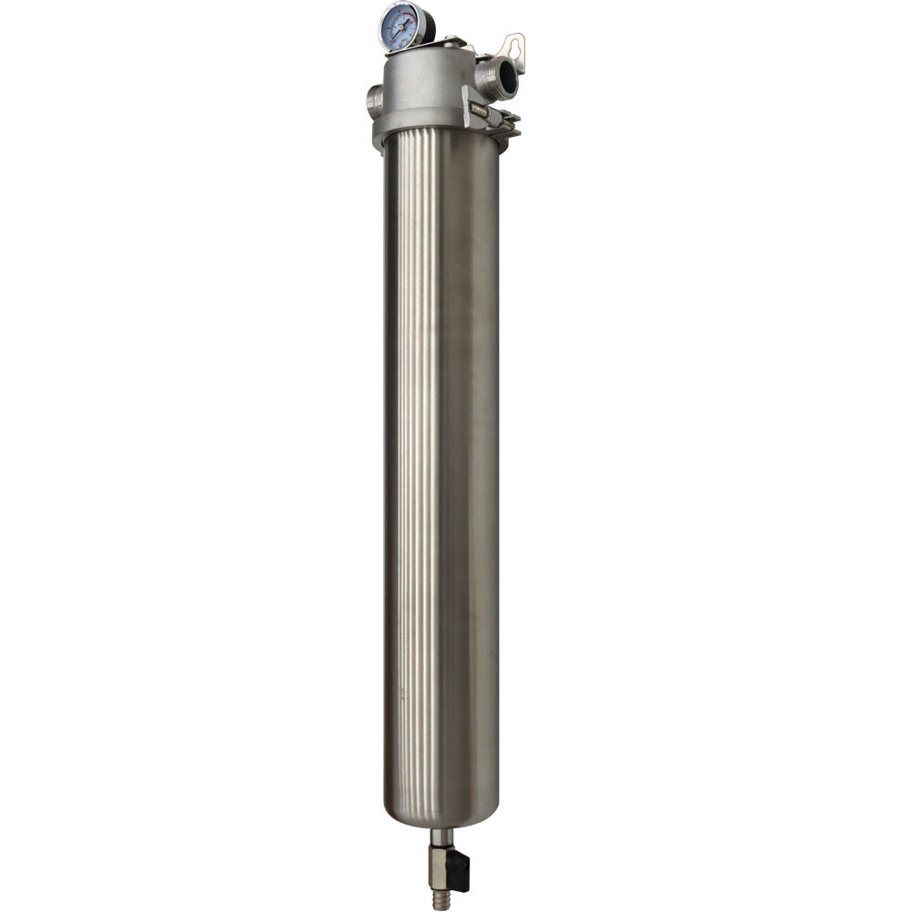 Stainless Steel High Flow Front Filter 1in Inlet Whole House Water Purification