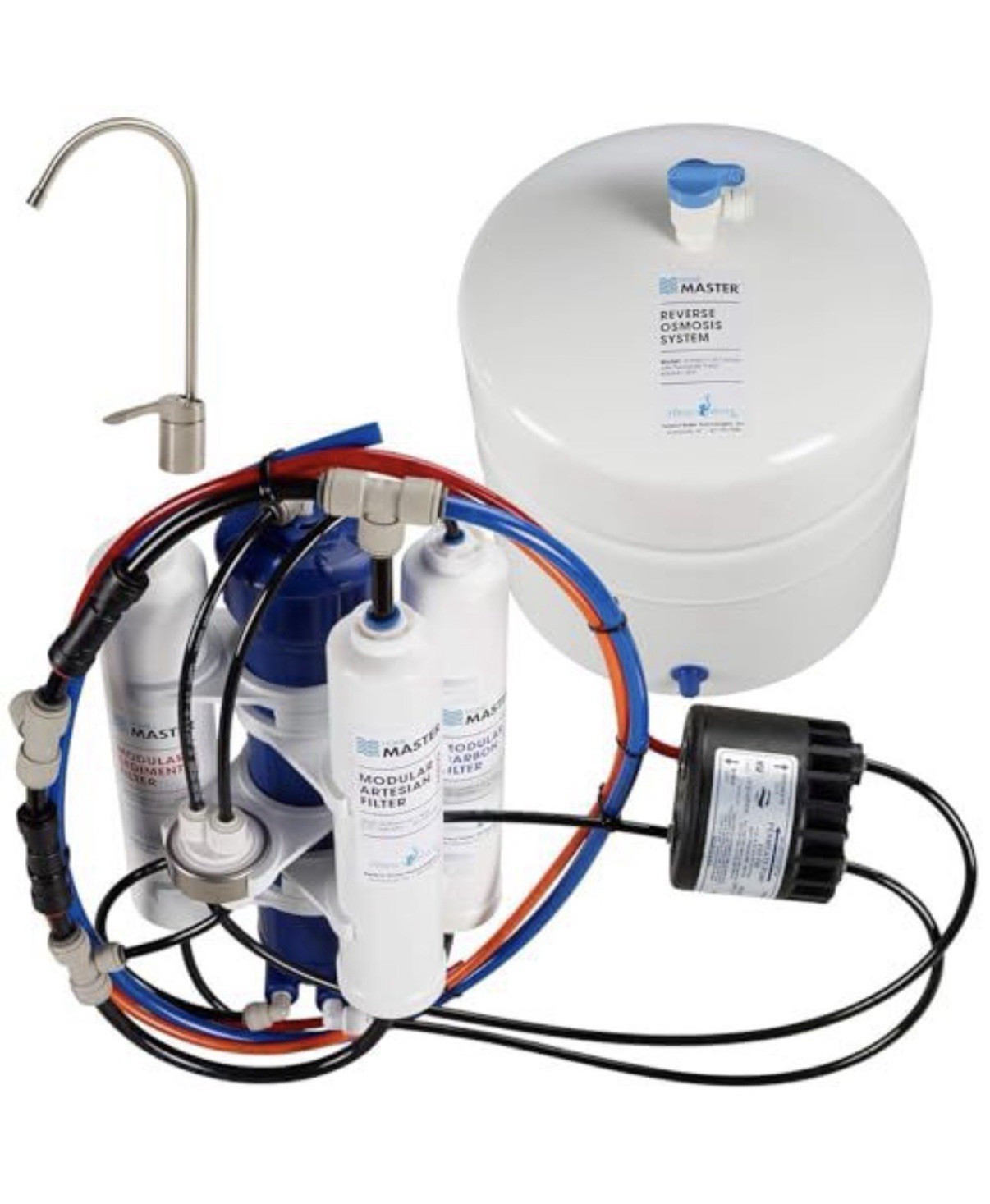Home Master TMAFC-ERP Artesian Full Contact Reverse Osmosis System, 7-Stages, Pa