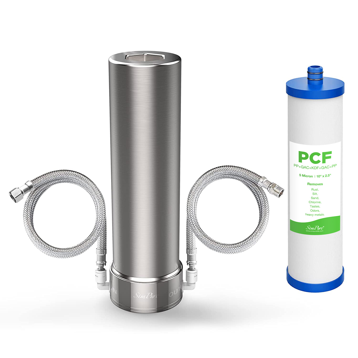 SimPure V7 5 Stage Under Sink Drinking Water Filter Purifier System 20K Gallons