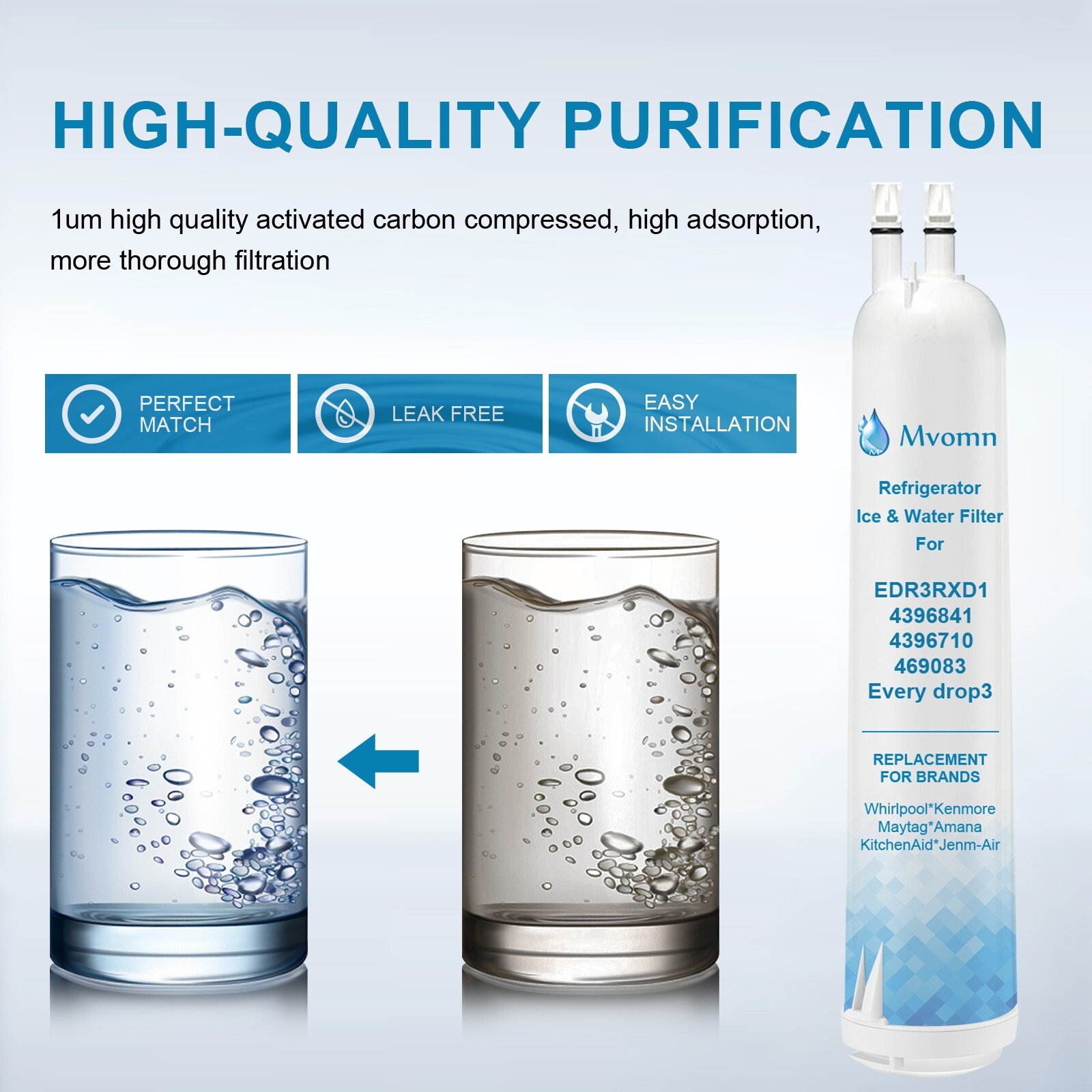 3Pack Kenmore Replacement Refrigerator Water Filter 9083 469083 9020 9030 NEW