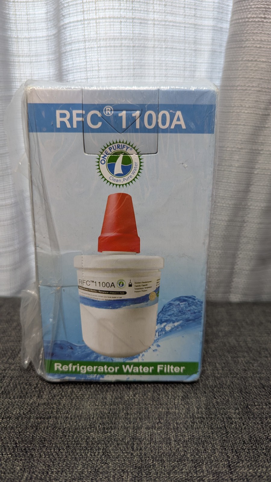 Refridgerator Water Filter RFC 1100A Refrigerator Replacement Water Filter New