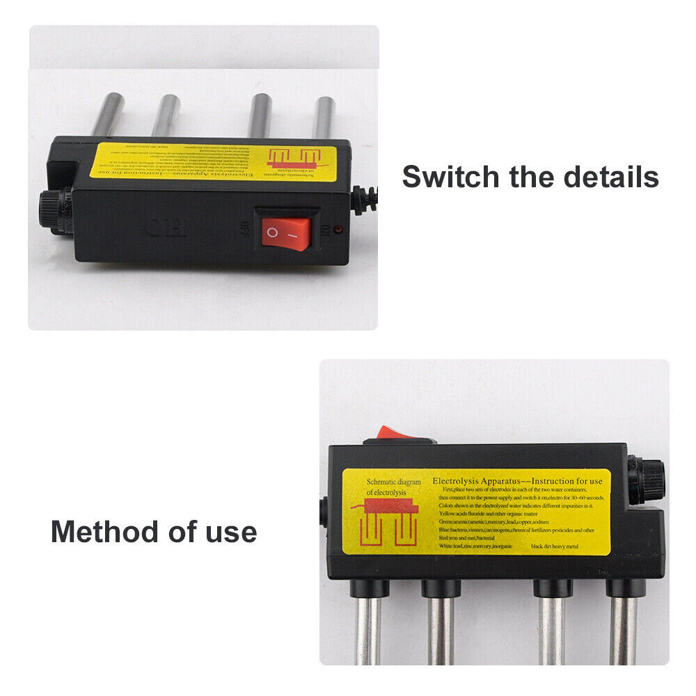 2 PCS TDS Water Electrolyzer Test Electrolysis Water Tool Water Purity Meter