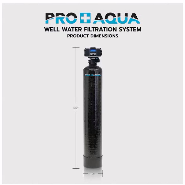 PRO+AQUA PRO-WELL Whole House Well Water Filter System 10 GPM Single Stage SALE