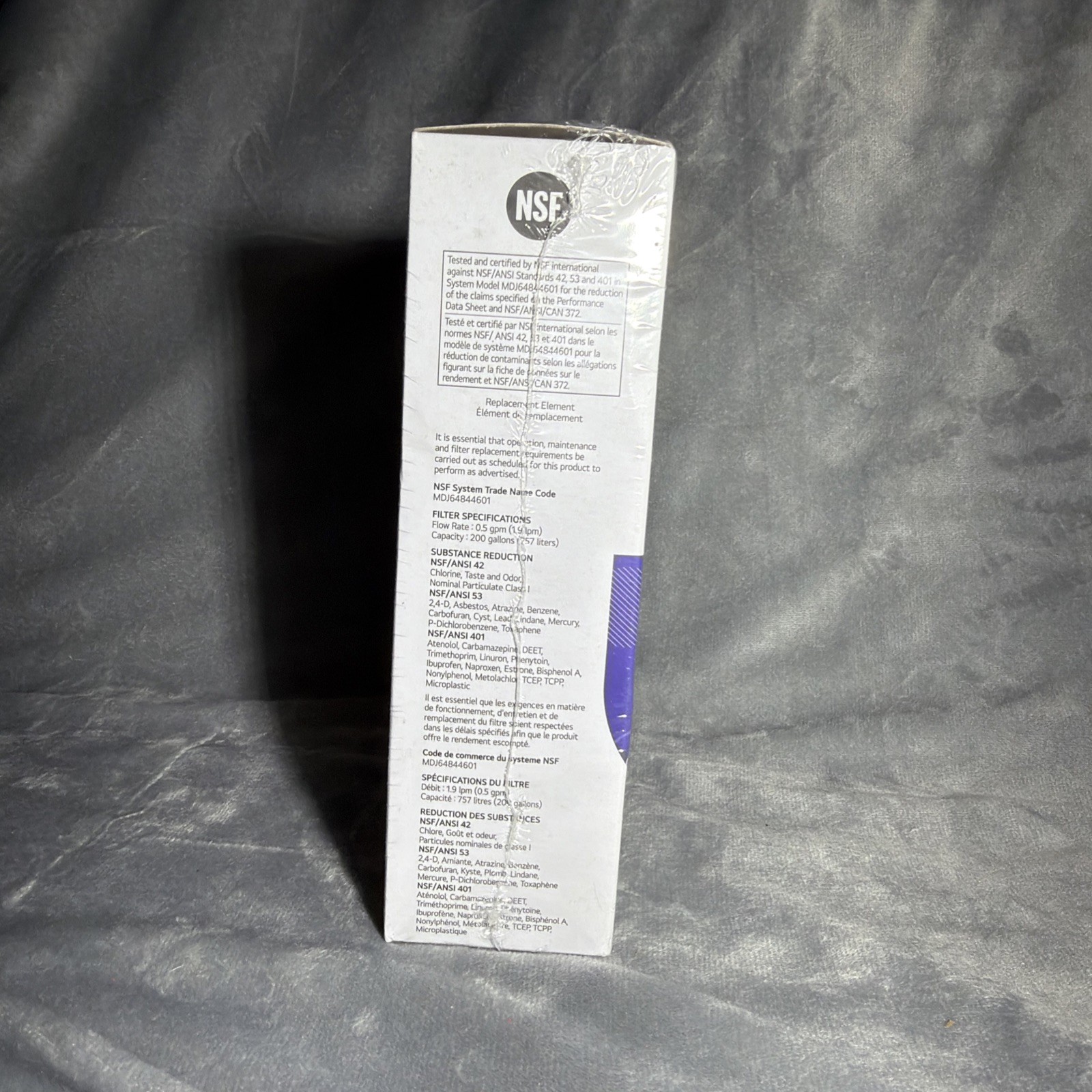 2Pk LG Refrigerator Water Filter LT1000P2 Replacement Cartridge Genuine OEM