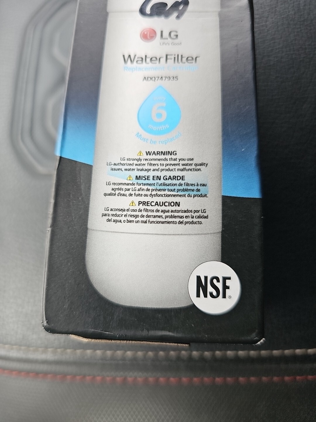 LG LT1000P 200 Gal Capacity Filter Replacement Cartridge Refrigerator Water NEW