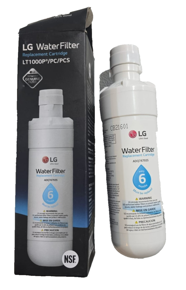 Genuine LG Water Filter Replacement Cartridge LT1000PC/PCS OPEN BOX for Fridge