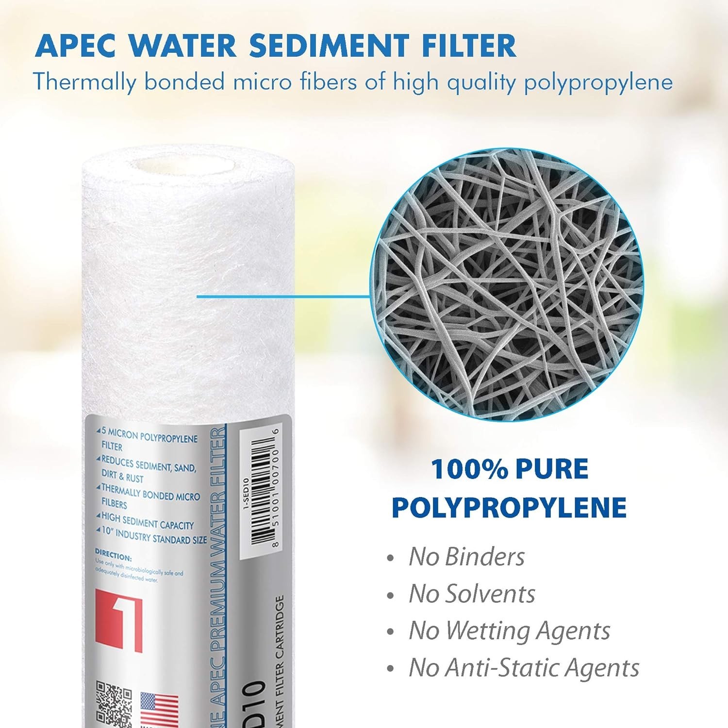 Systems ULTIMATE Series Made Stage 1, 2 & 3 Replacement For Undersink System